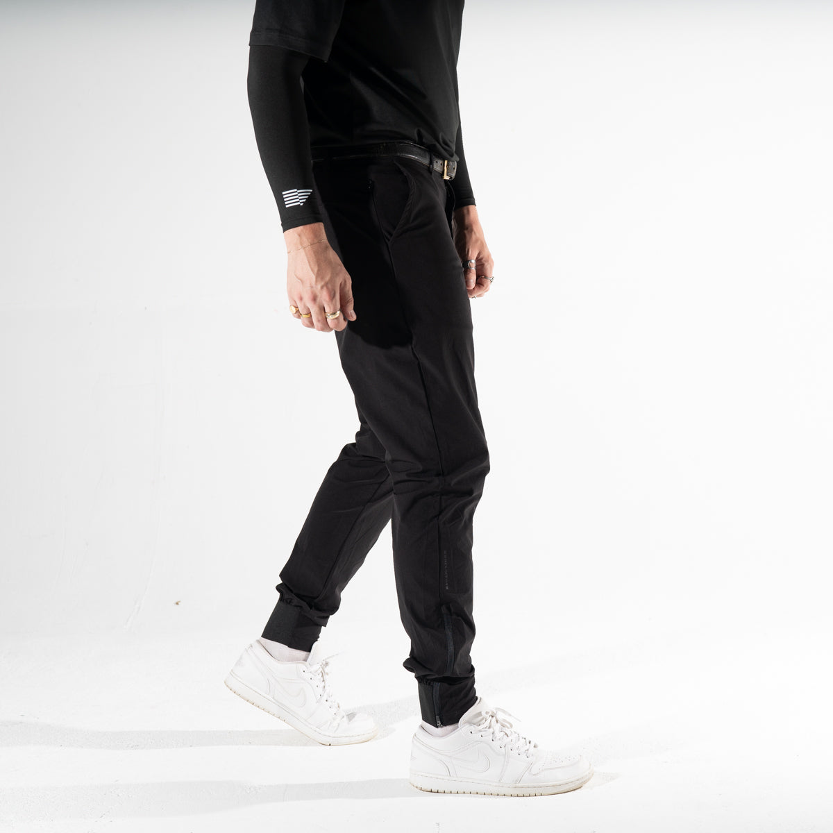 Tech Joggers — Black