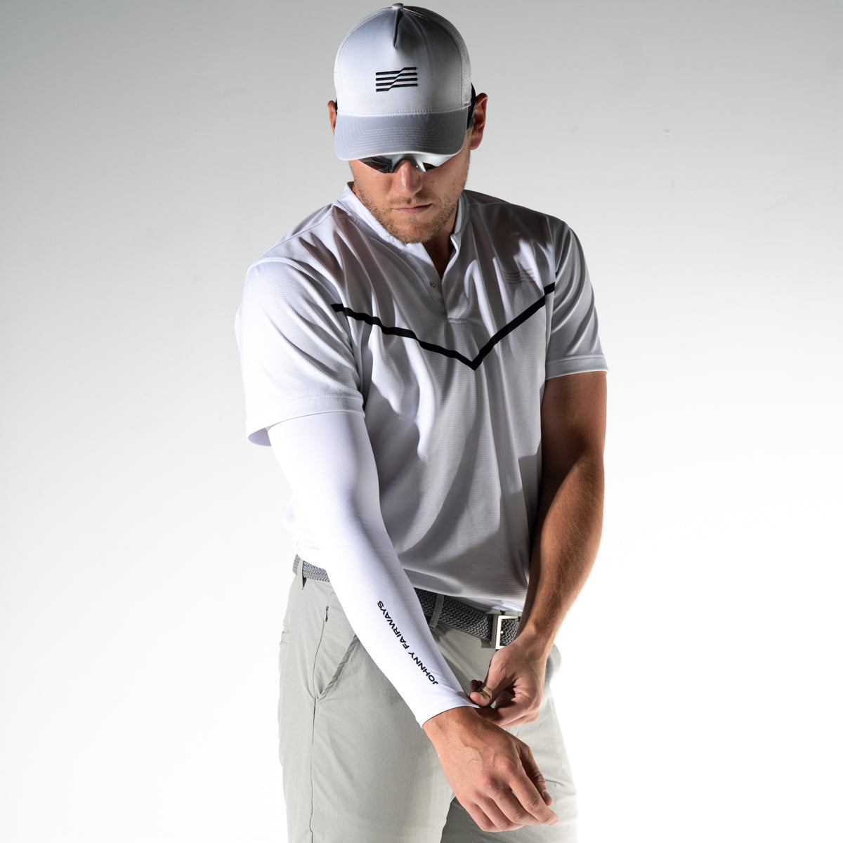 Logo Sun Sleeves — White