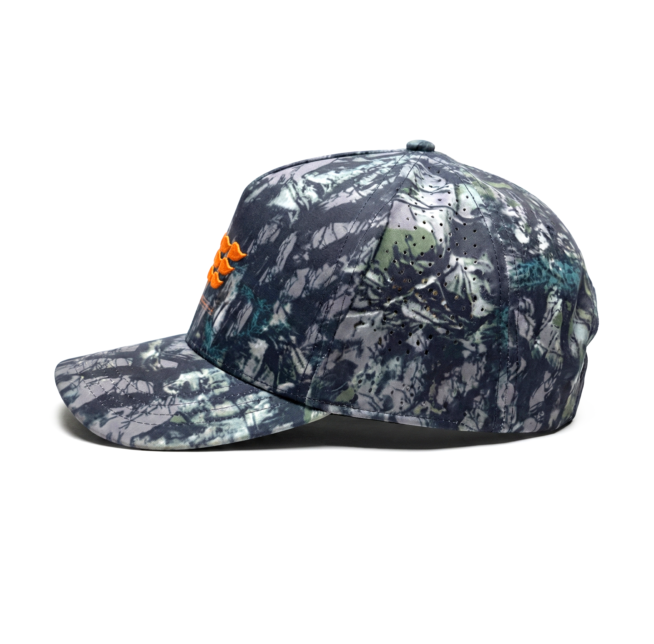 Quickdry Perforated Hat: 9 Flag – Camo