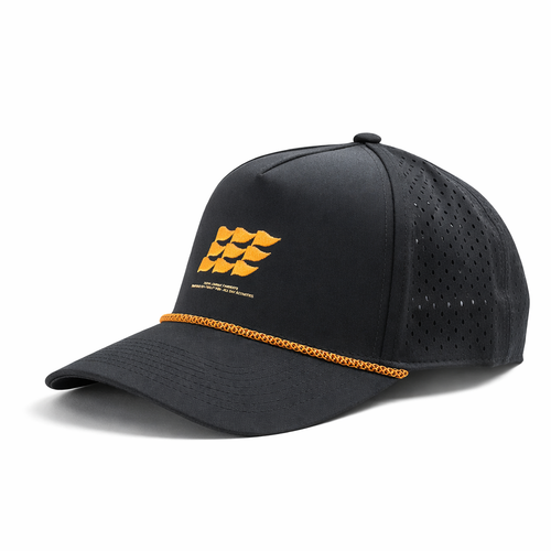9 Flag – Black / Gold