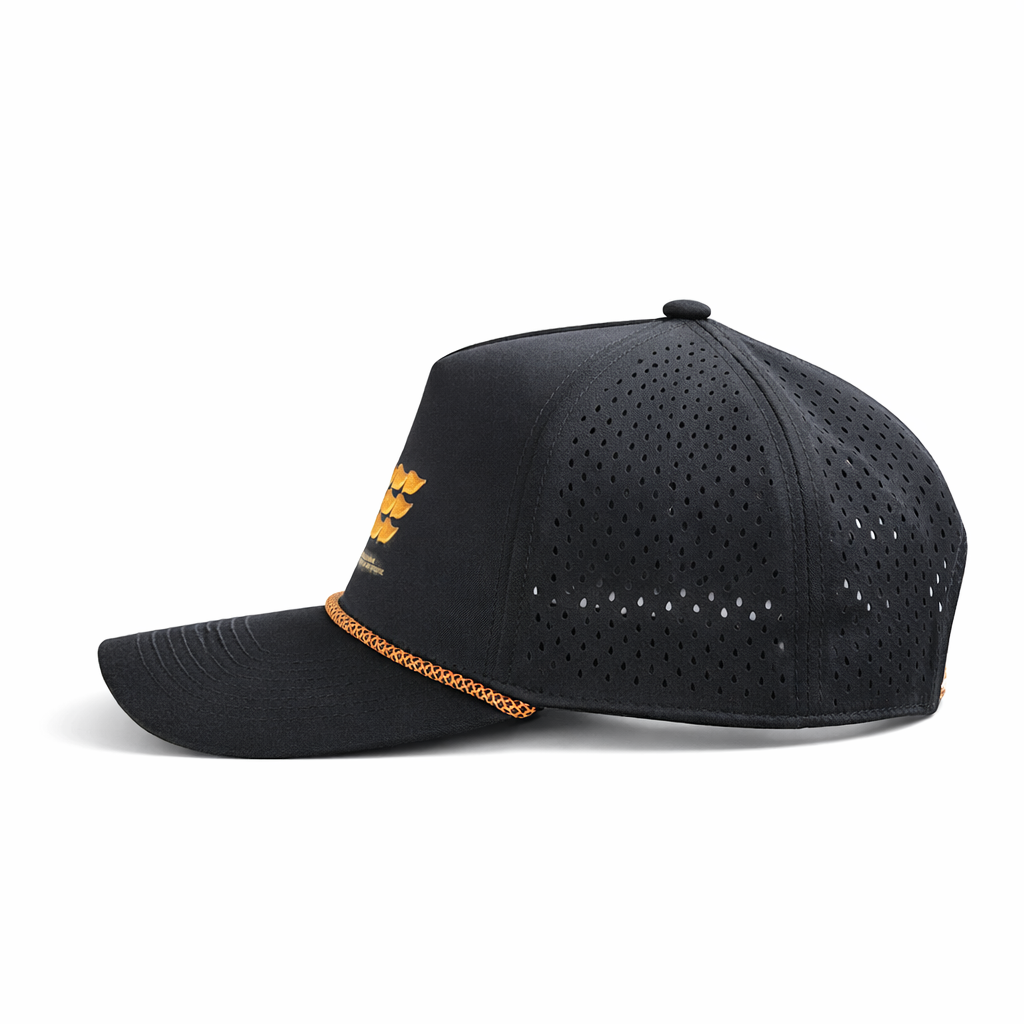 9 Flag – Black / Gold
