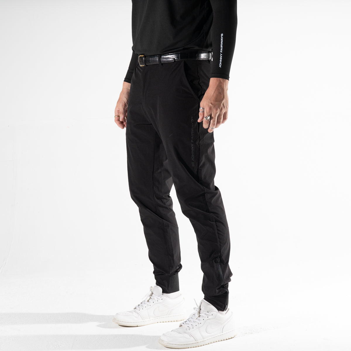 Tech Joggers — Black