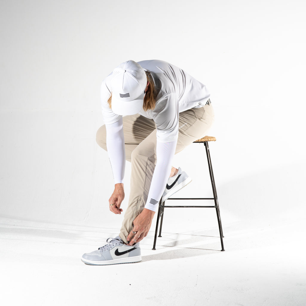 Tech Joggers — Beige