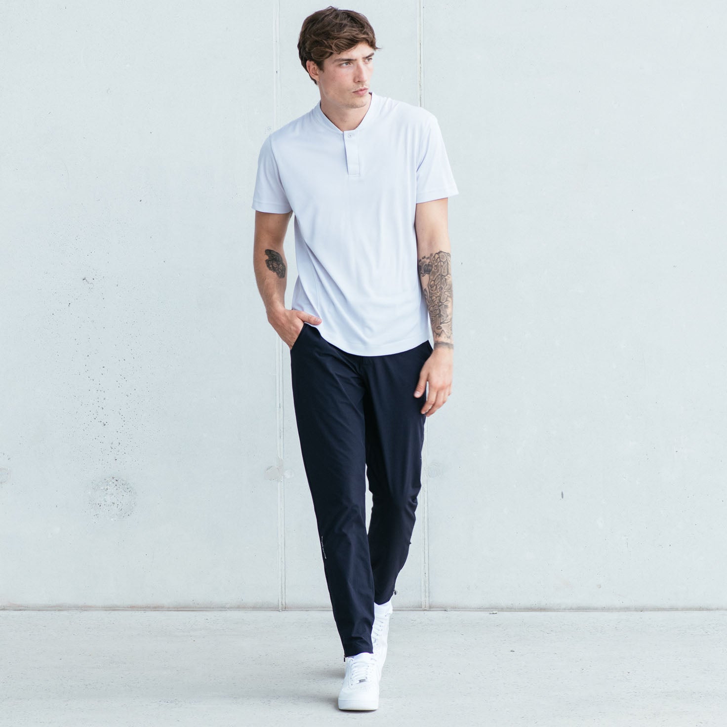 Tech Blade Collar - Micro x White