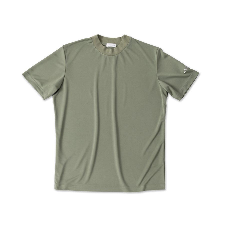 Mock Neck — Dusty Green